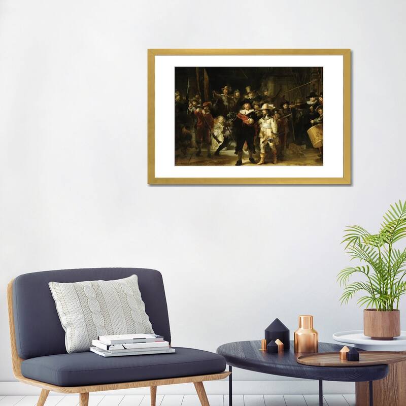 iCanvas "The Night Watch, 1642" by Rembrandt van Rijn