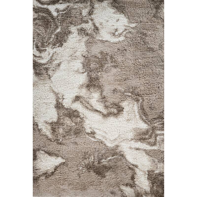 Noori Rug Lux Blake Abstract Modern 2-inch Thick Shag Rug