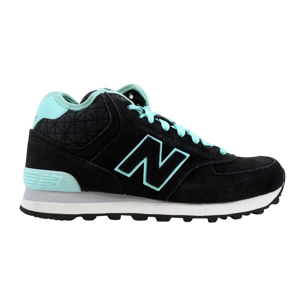 new balance 574 mid cut black