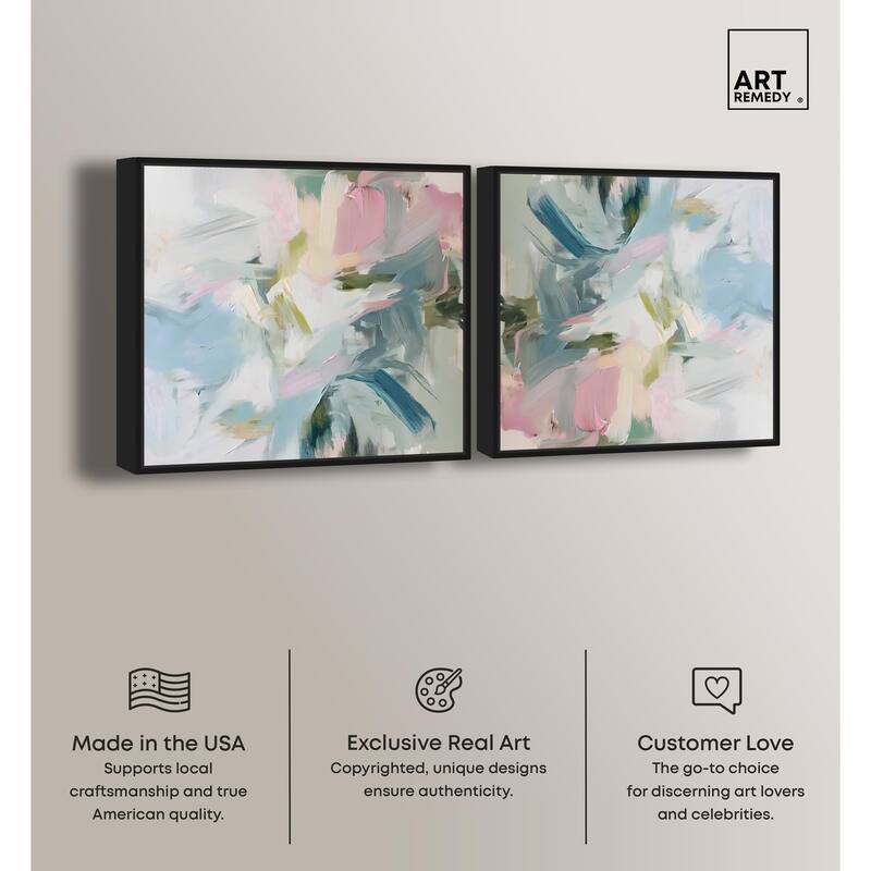 Contained Gesture II Canvas by Art Remedy