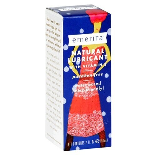 Emerita Natural Lubricant with Vitamin E - 2 fl oz