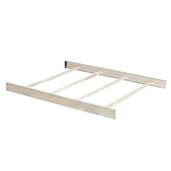 slide 2 of 4, Kingsley Charleston Full Bed Conversion Kit Weathered White