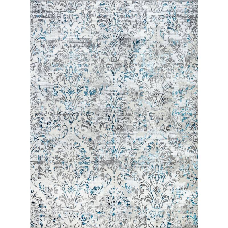 Antiquity Farmhouse Floral Indoor Area Rug