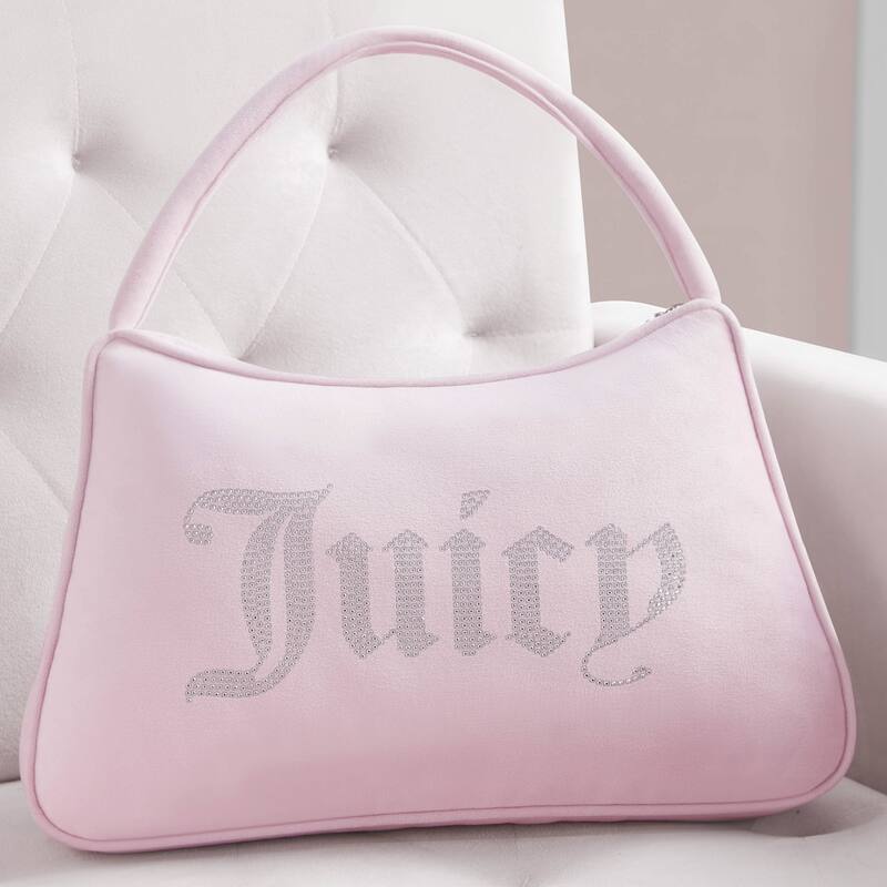 Juicy Couture Purse Pillow Decorative 1-Piece