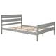 preview thumbnail 33 of 37, Contemporary Bed with Headboard and Footboard for Comfort