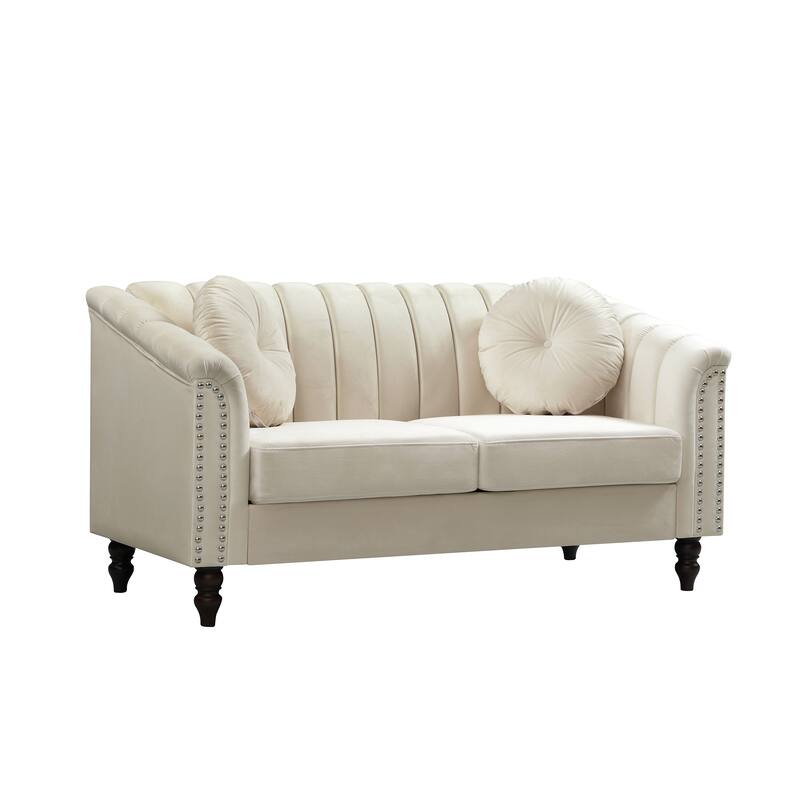 Premium Waterproof Flannel 3-Piece Living Room Sofa Set – Chair, Loveseat & Sofa