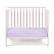 preview thumbnail 2 of 4, Pastel Pink 3-in-1 Convertible Mini Crib with Mattress Pad Included