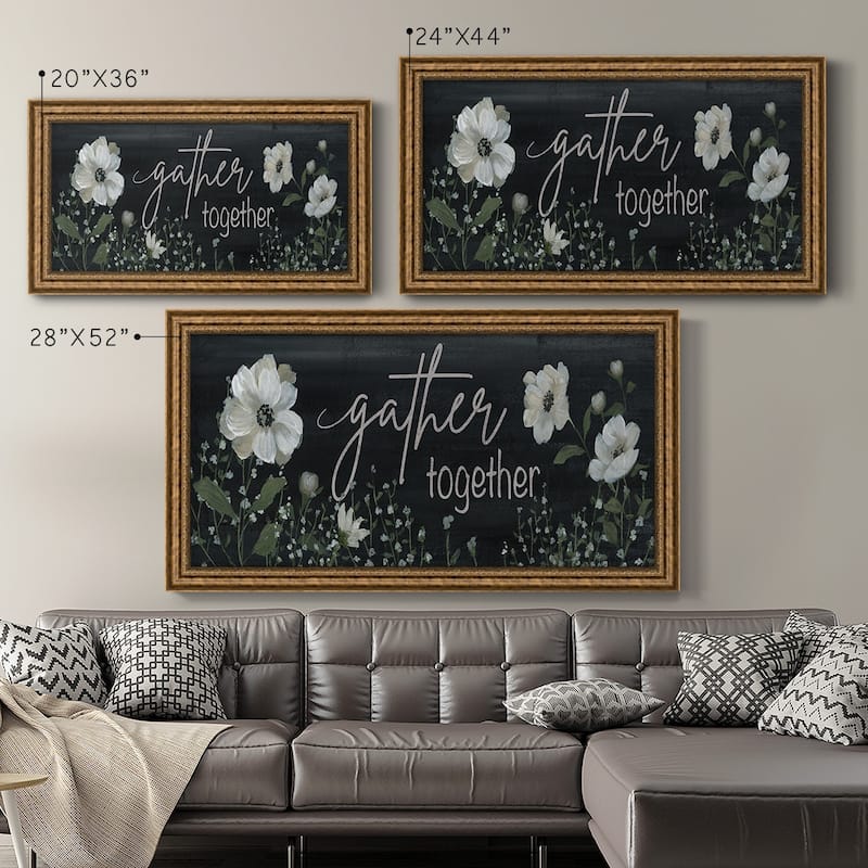 Gather Together Premium Framed Canvas- Ready to Hang