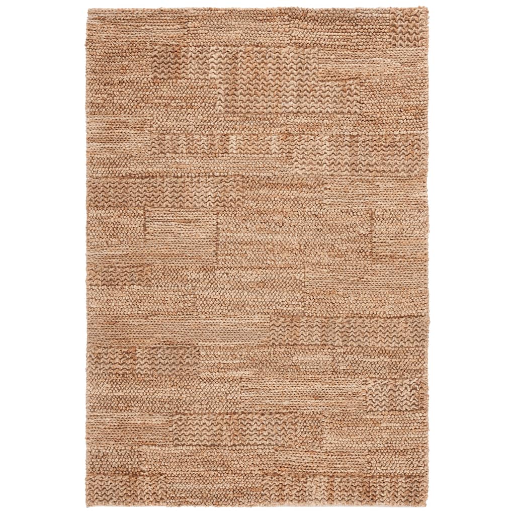 SAFAVIEH Handmade Natural Fiber Paisley Casual Hemp Rug