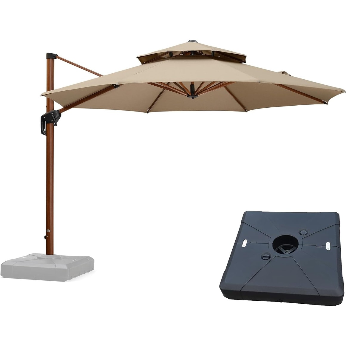 10 foot patio umbrella screens 9-11ft Umbrella Mosquito Screen