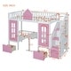 preview thumbnail 43 of 48, Impression & Beautiful Twin-Over-Twin Bunk Bed with Changeable Table, Bunk Bed