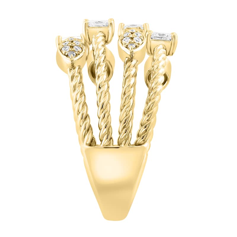 Effy Women's 14K Yellow Gold Diamond Ring