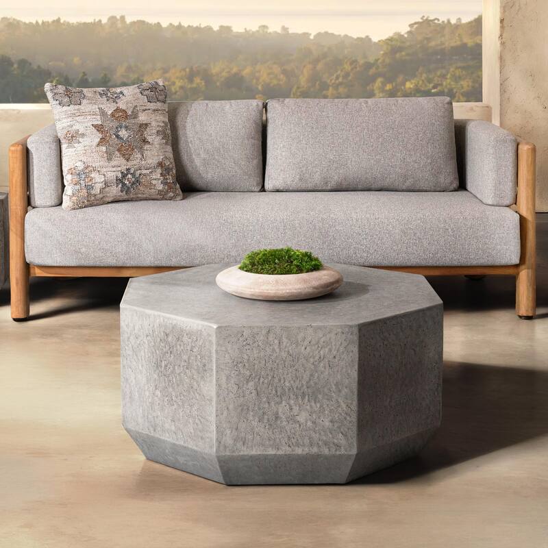 Morse Outdoor Coffee Table - Athena Grey