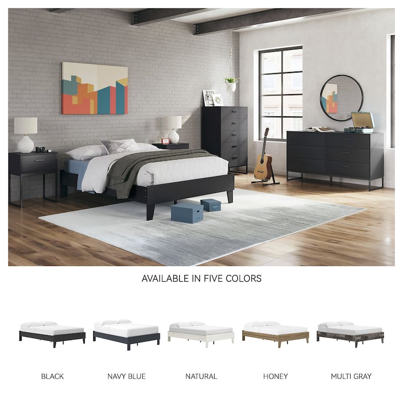 Signature Design by Ashley Socalle Platform Bed