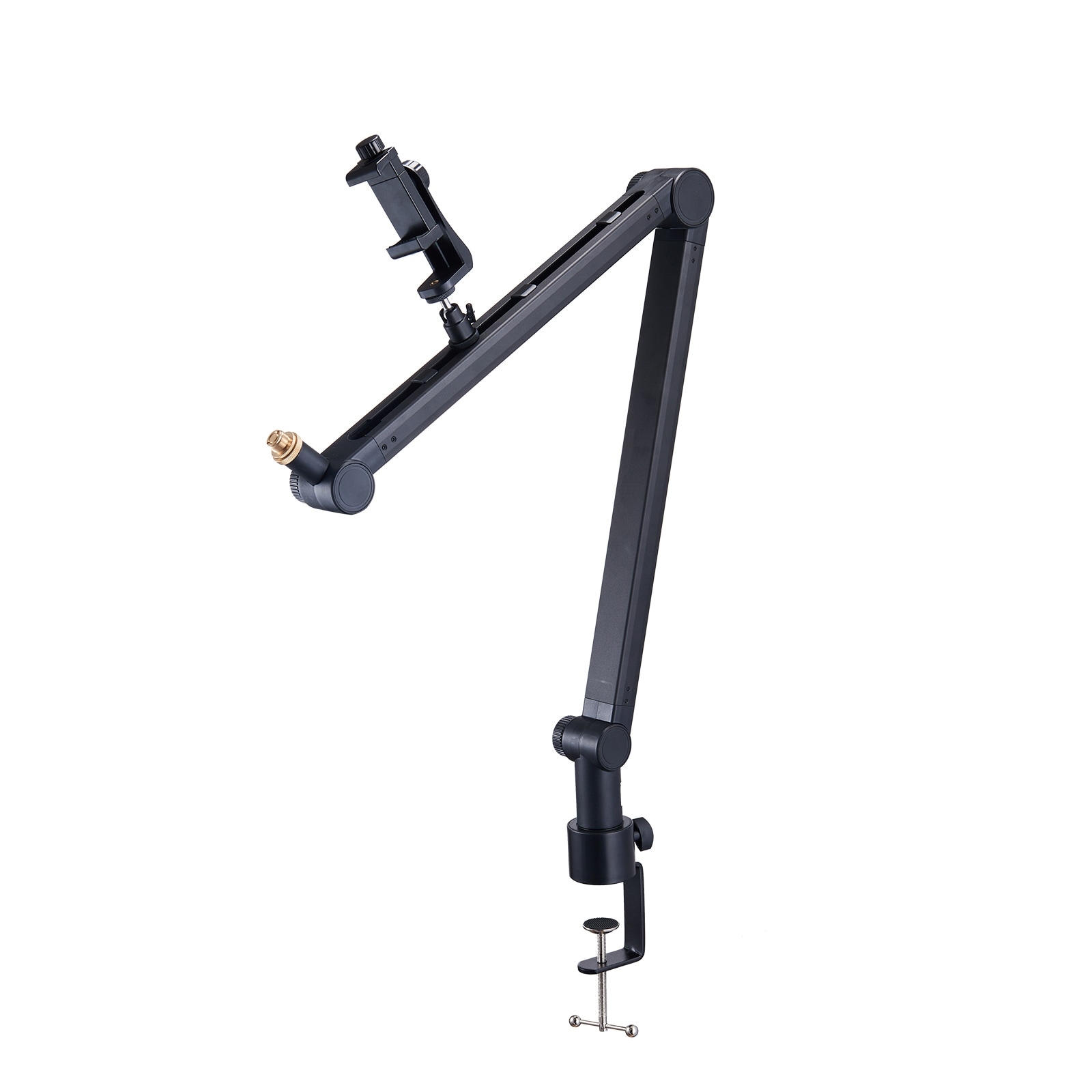 Desk-Mounted Microphone Arm with Blue Yeti, Hyperx Quadcast, and