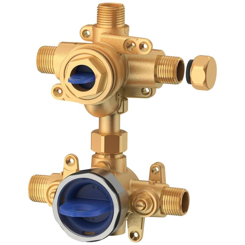 Grohe 35 117 GrohSafe 3.0 Pressure Balance Rough-In Valve with