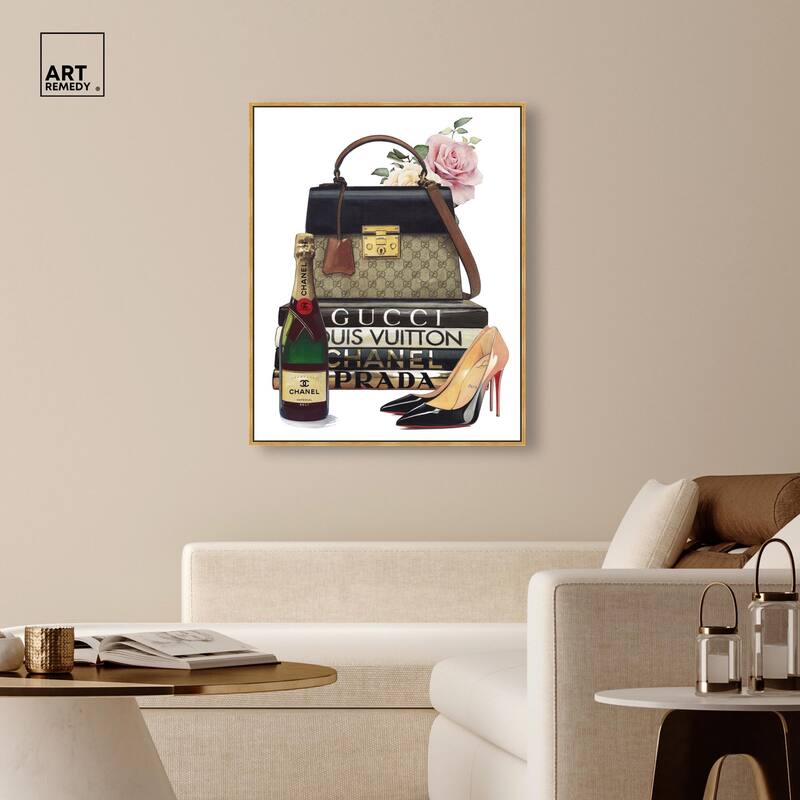 Let's Go Out Tonight Canvas by Art Remedy