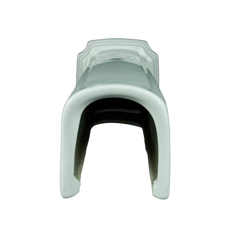 White Pedestal Sink Porcelain Leg Part 26.75" H Basin Leg Support Renovators Supply