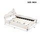 preview thumbnail 6 of 17, Full Size Bear-Shaped Platform Bed with Storage Pockets - Fun and Functional