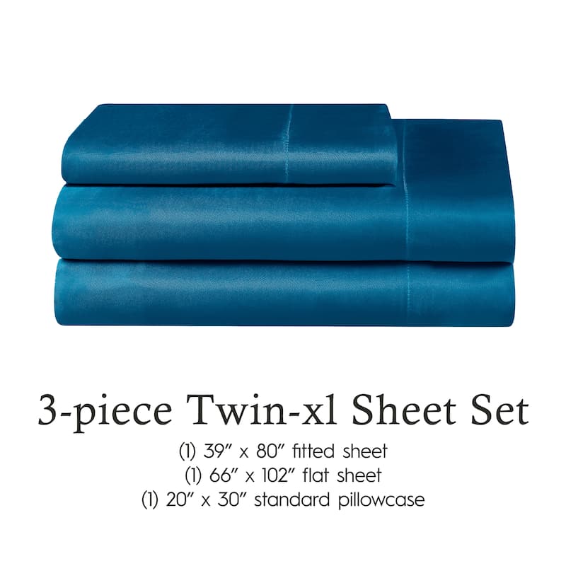 Juliette LeBlanc New York Silky Satin Sheet Sets
