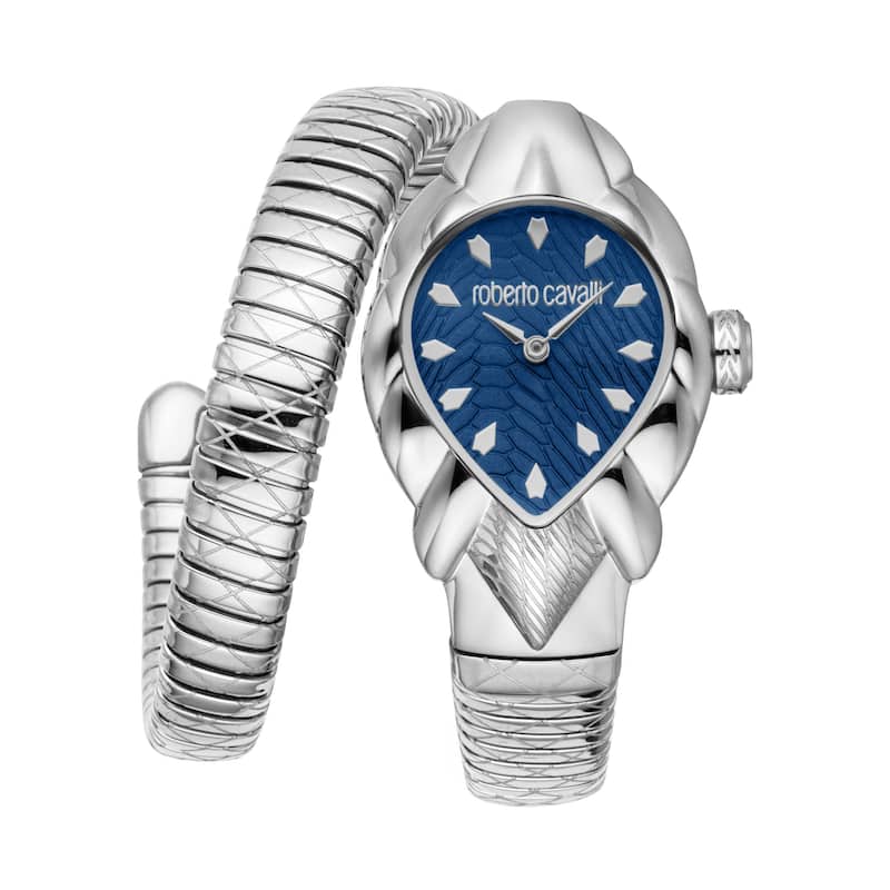 Roberto Cavalli Women's RC5L110M0025 Quartz Watch - Silver-Tone