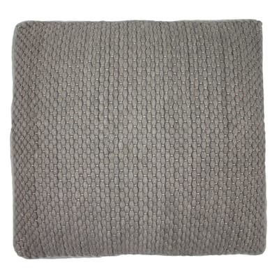 Jiti Indoor Braided Design Casual Lounging Pouf Ottoman Seating for Indoor Space.