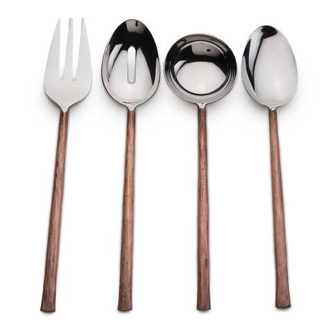 INOX Sundance Copper Antique Hostess Set
