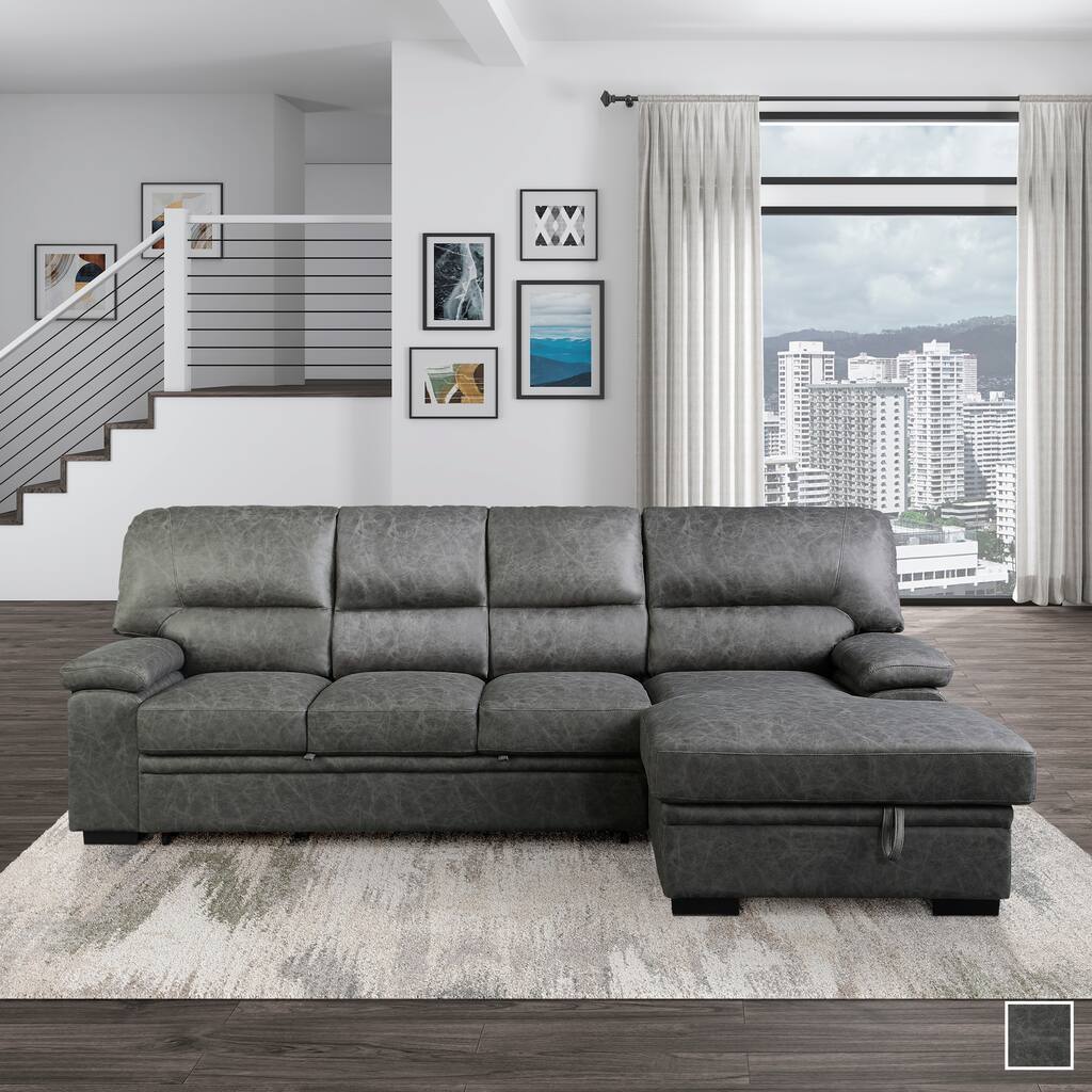 Apollo Sectional Sofa Chaise, Right Chaise