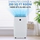 preview thumbnail 4 of 4, 14000 BTU Portable Air Conditioner - 3-In-1 Cool/Fan/Dry, Low Noise, Cools Up to 750 Sq. Ft