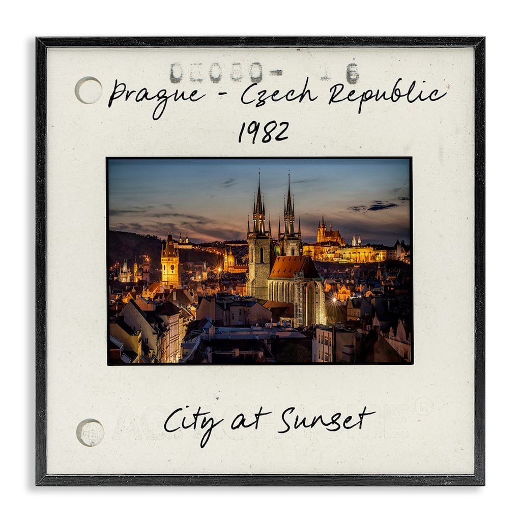 Stupell Prague Travel Cityscape Framed Giclee Art Design By Danita Delimont