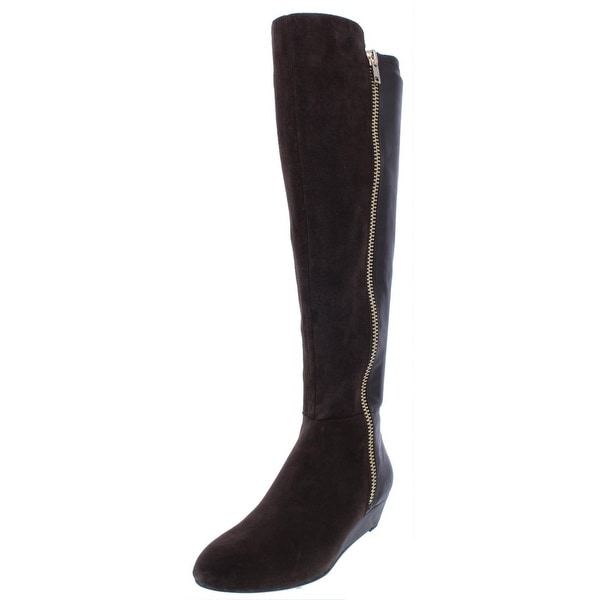 isaac mizrahi wedge boots