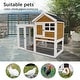 Wooden Chicken Coop Hen House Rabbit,Easy To Assemble - Bed Bath ...