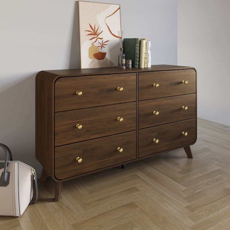 CraftPorch Contemporary 6-Drawers Dresser
