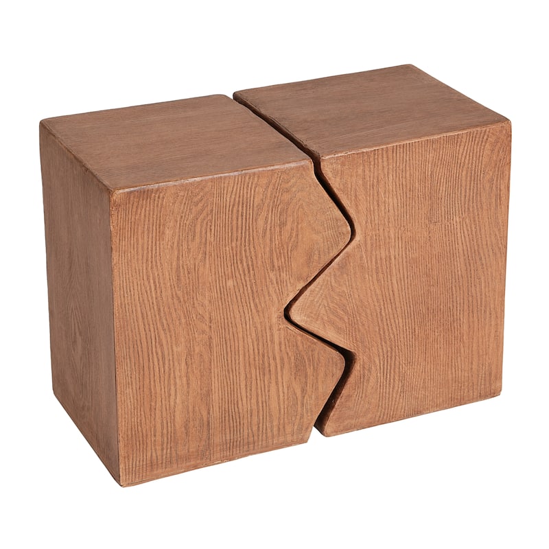 Christopher Knight Home - MGO Modern Outdoor Side Table Set with Durable Magnesium Oxide Construction