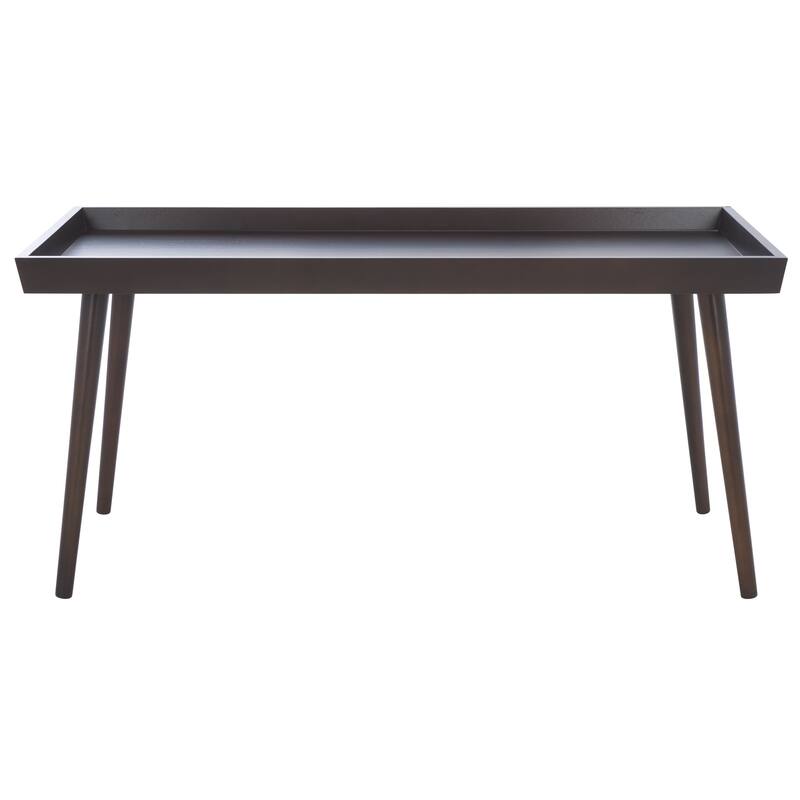SAFAVIEH Parlee Antique White Coffee Table with Tray - 41.8" x 21.8" x 19" - 42"W x 22"D x 19"H