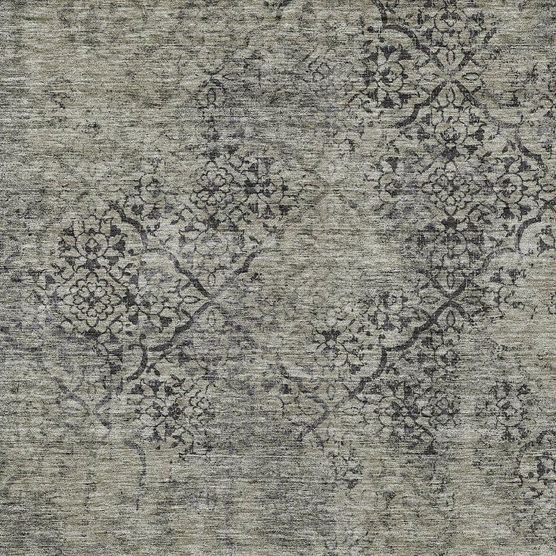 HomeRoots Floral Transitional Rectangle Outdoor Rug