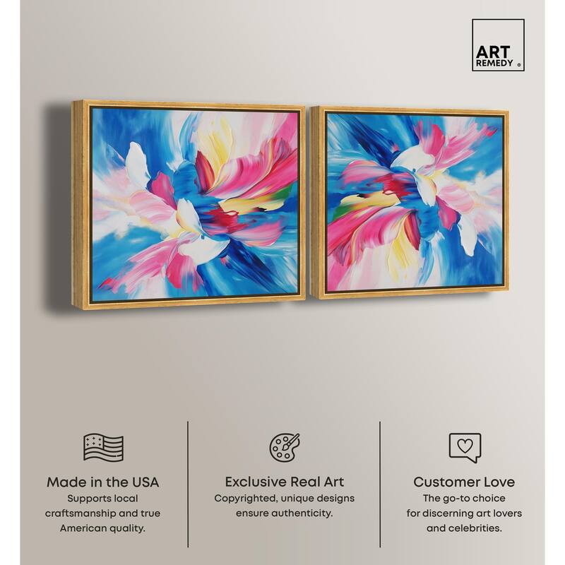 Contained Gesture I Canvas by Art Remedy