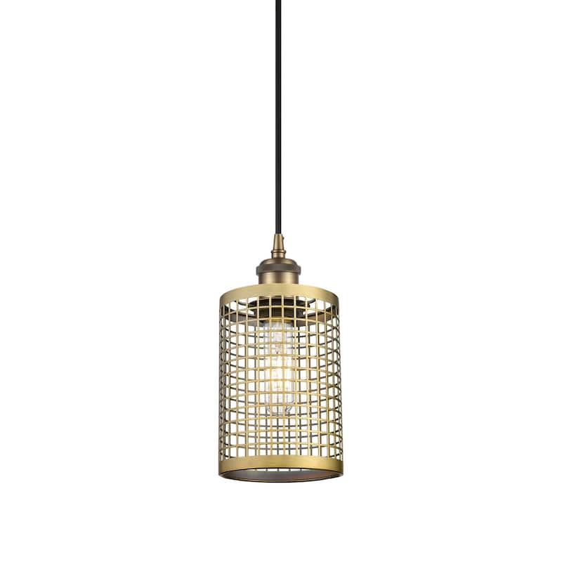 Innovations Lighting 516-1P-10-5 Nestbrook Pendant Nestbrook 5" Wide - Brushed Brass