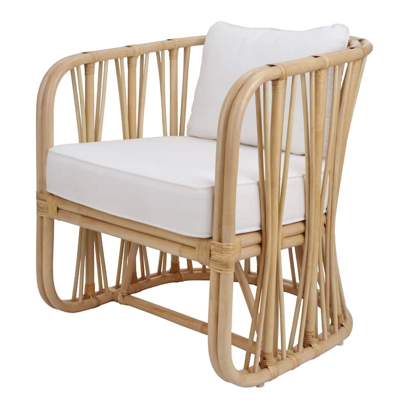 NPD Furniture Shanaya Rattan Accent Arm Chair