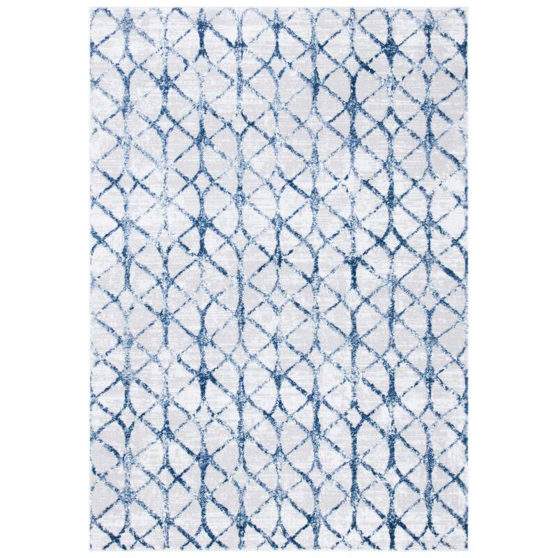 SAFAVIEH Handmade Abstract Sevim Checkered Wool Rug