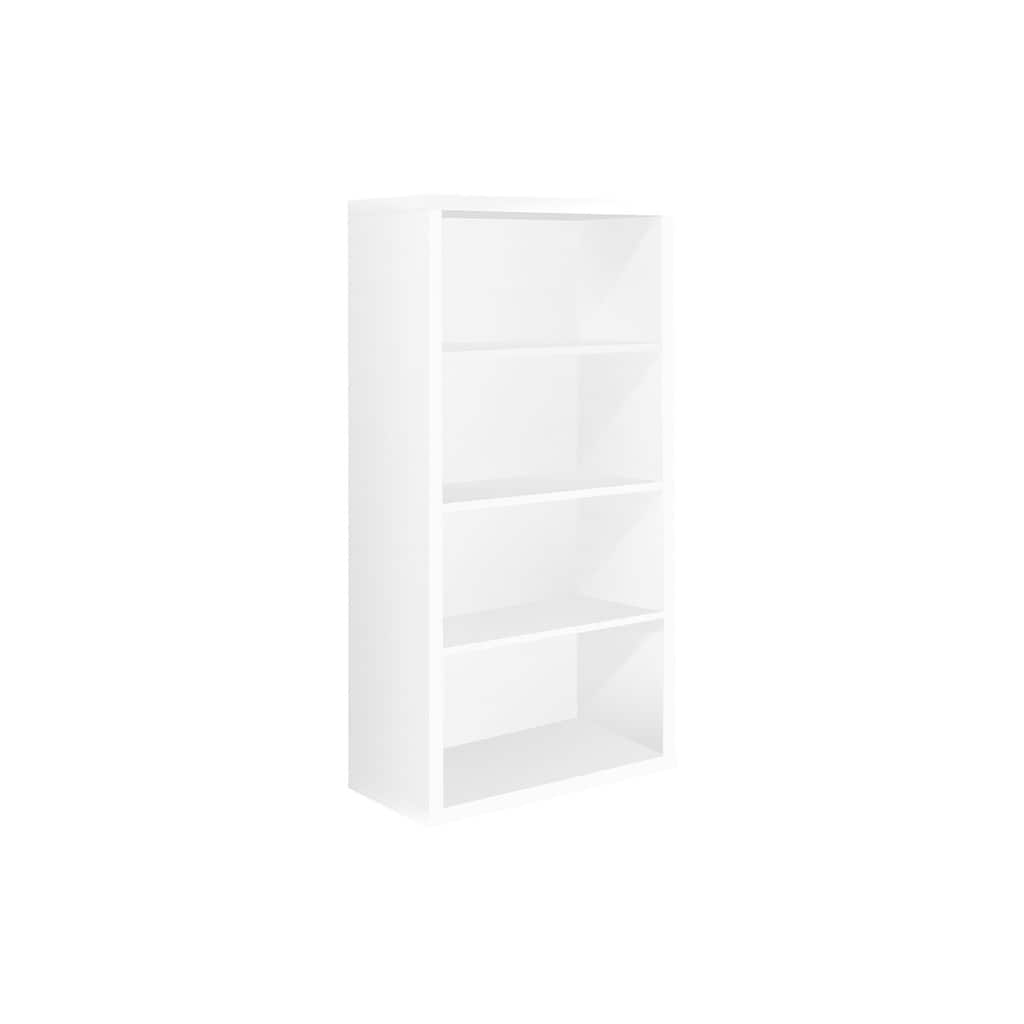 Bookshelf, Bookcase, Etagere, 5 Tier, 48"h, Office, Bedroom, Laminate, Contemporary, Modern