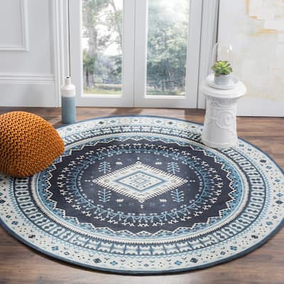 SAFAVIEH Classic Vintage Boho Rozeta Oriental Cotton Rug