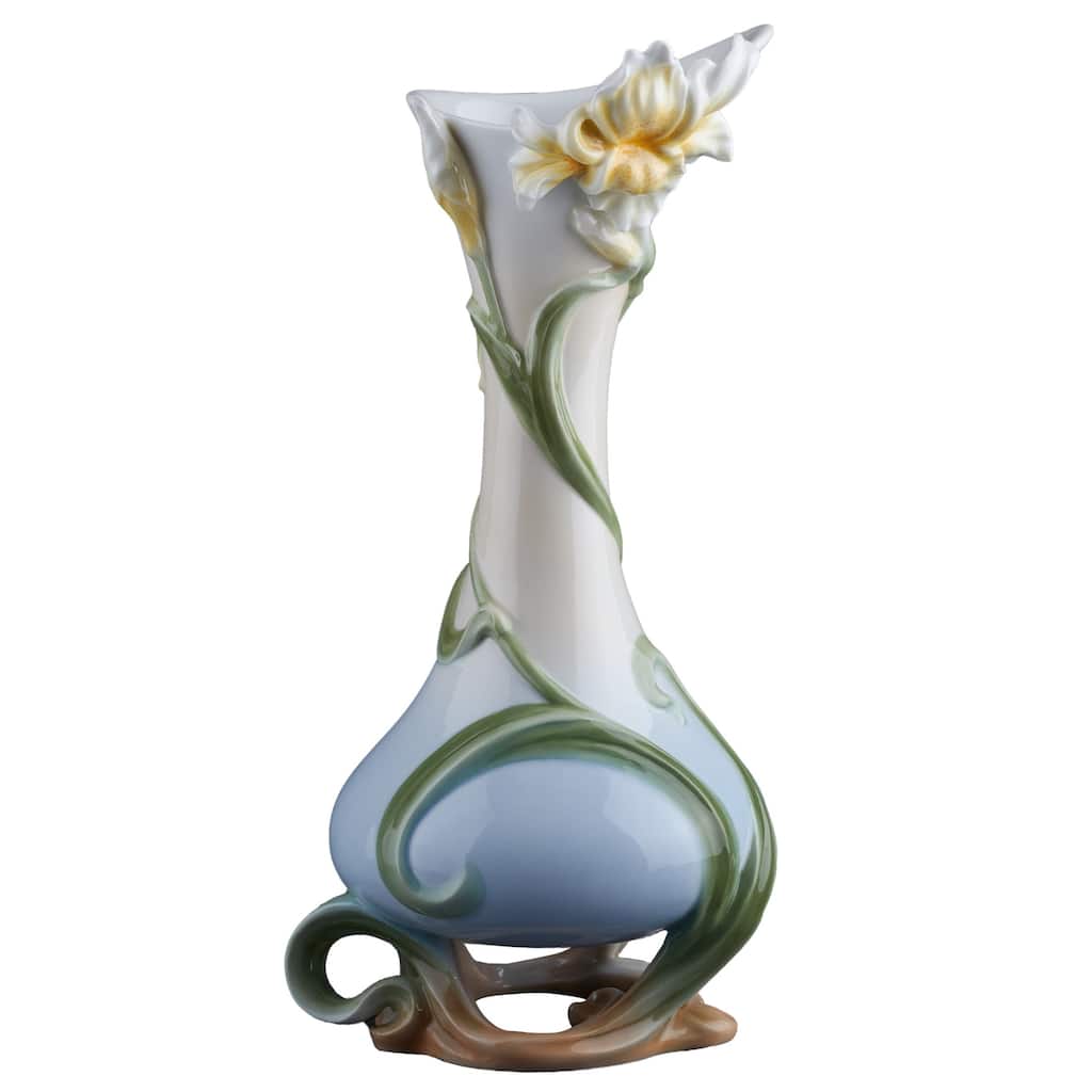 Charis 14.17" height Lily Suspended Vase (Large) multicolor Fine Porcelain