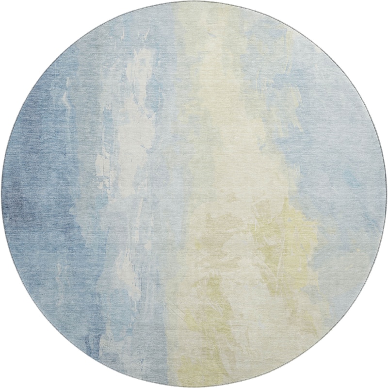 Premium Washable Super Soft Modern Watercolor Mayfield Rug