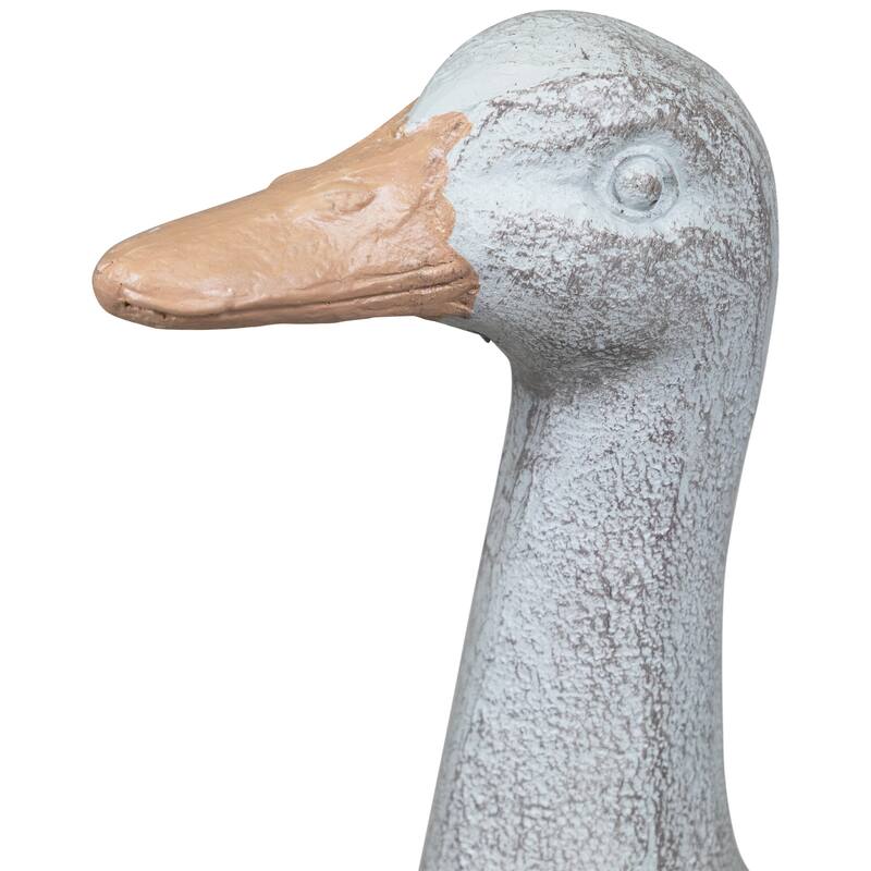 Ducks Outdoor Garden Statues - 17.25" - Set of 2