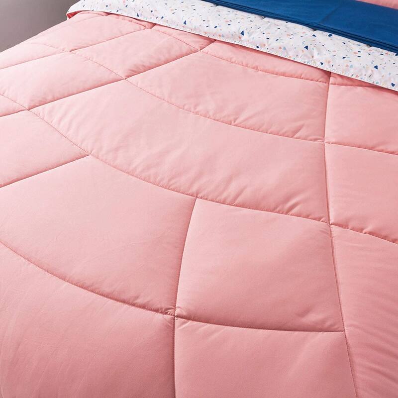 KASENTEX 5 or 7 Piece Bed in A Bag Microfiber Down Alternative Comforter Bedding Set with Sheets and Pillow Cases All Season