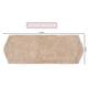 Home Weavers Waterford Collection Absorbent Cotton Machine Washable and Dry Runner Rug