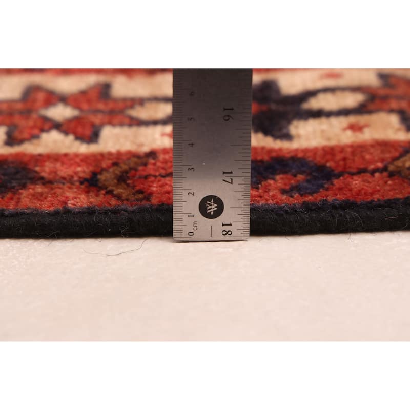 ECARPETGALLERY Hand-knotted Melis Vintage Copper Wool Rug - 5'7 x 7'10