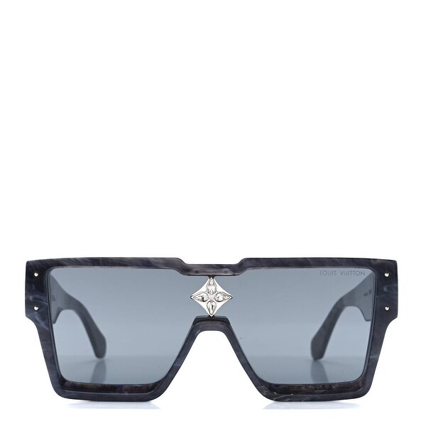 Louis Vuitton Marble Acetate Cyclone Sunglasses Z1789W Grey
