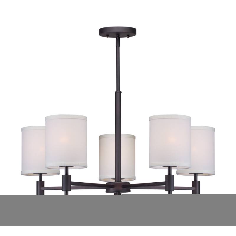 Forte Lighting 5 Light 25" Wide Chandelier